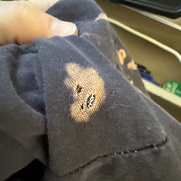 Nirvana Men's Size L Cotton T-Shirt Tee Short Sleeve Charcoal Gray - Picture 5 of 6